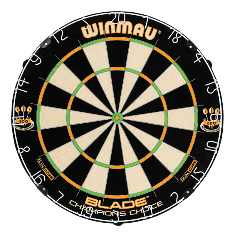 Winmau Dartboard Blade 5 Champions Choice Dual Core Training Dartstore Suomi